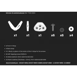 F-One V-Straps Foilboard