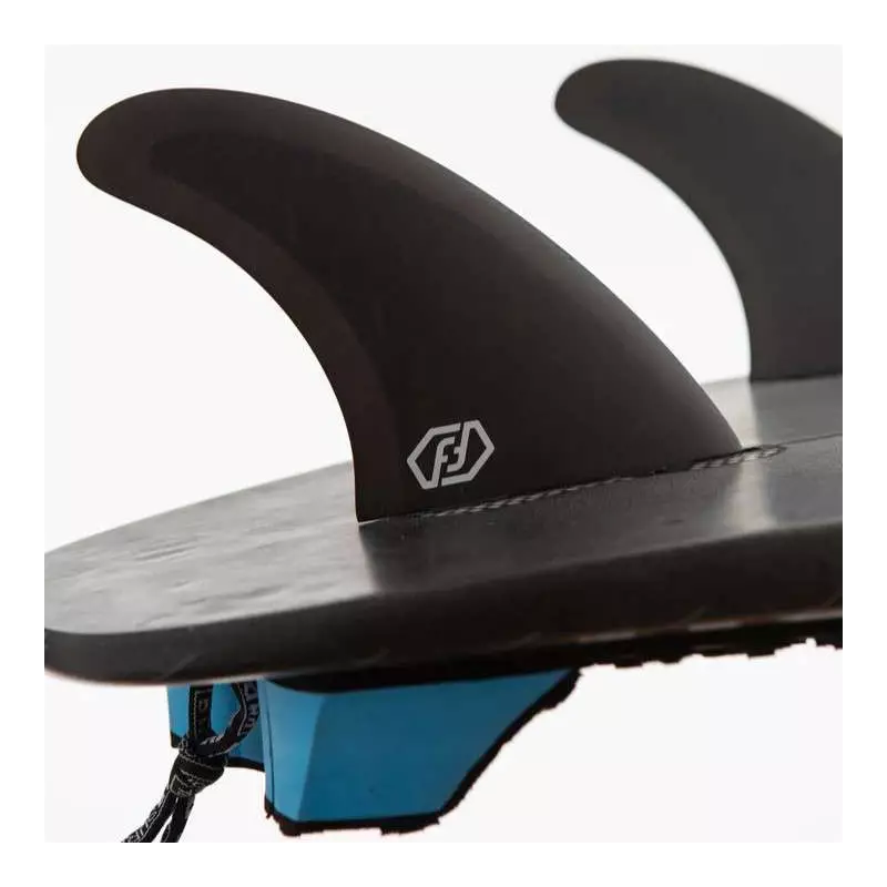 FEATHER FINS ULTRALIGHT DUAL TAB BLACK MEDIUM