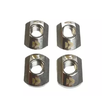 Duotone Foil Spare TrackNut Stainless Steel (4pcs) (SS24-onw)
