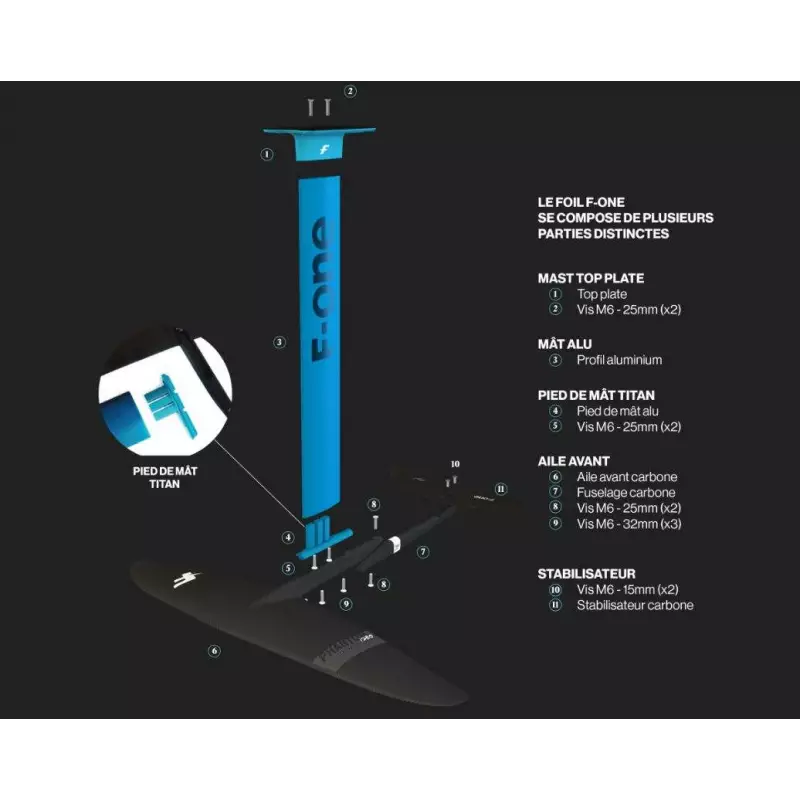F-One Foil Phantom Carbon