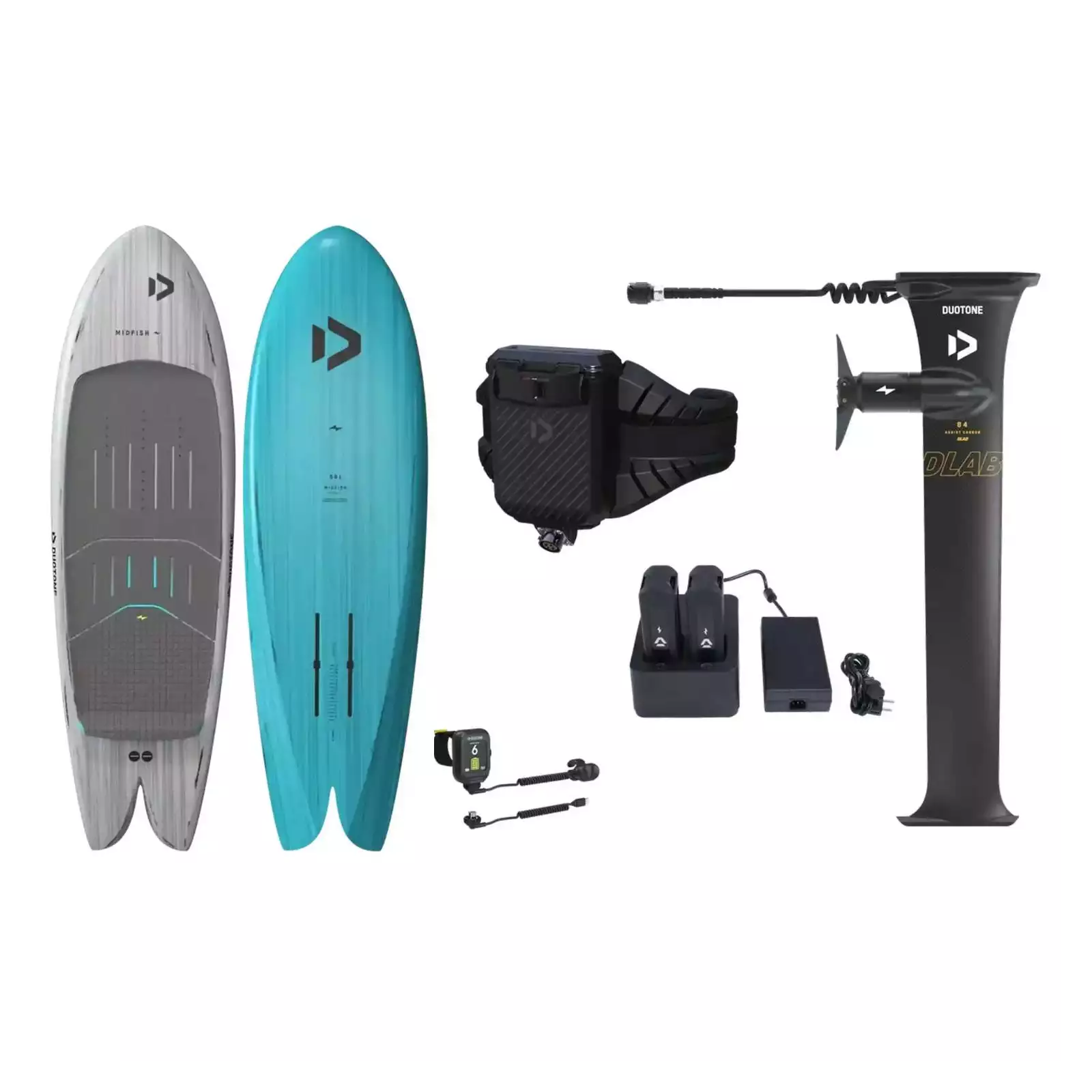 DUOTONE FOIL ASSIST MAST D/LAB SET - kit complet foil assist