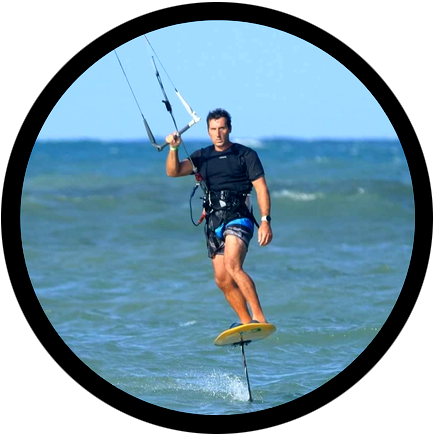 Maxime Tosatto - ambassadeur Core kiteboarding
